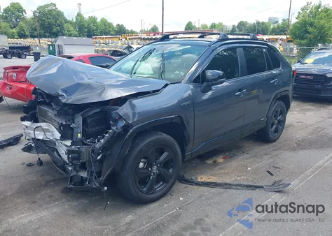 2020 Toyota Rav4 Hybrid Xse из США, поврежденный, VIN JTMEWRFV0LD546466